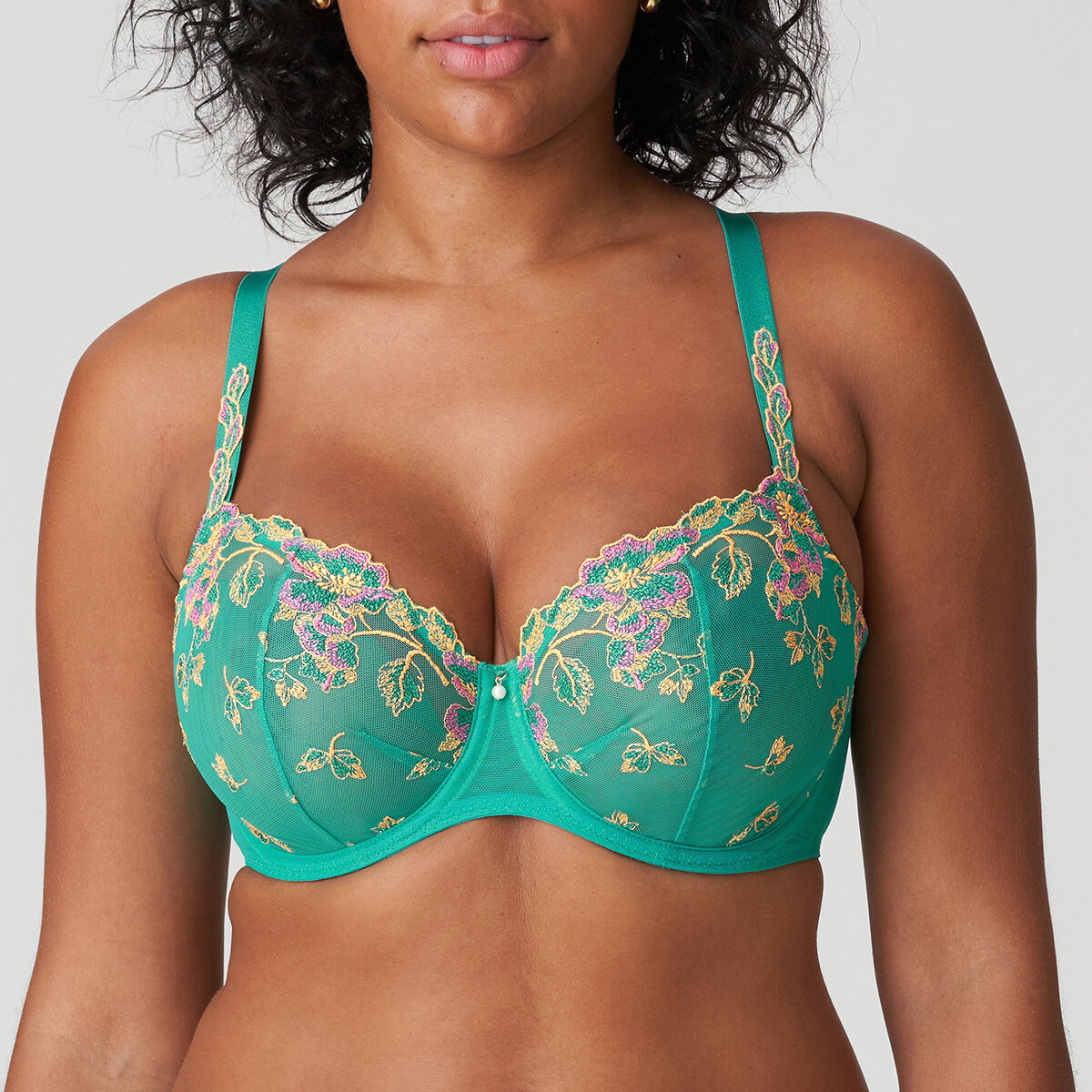 PrimaDonna Lenca BH Mit Bügel, Farbe: Gelbny Teal, Größe: 80D, Damen von Prima donna