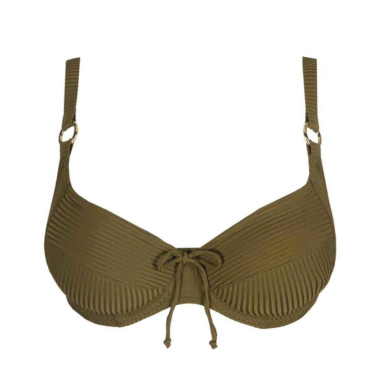 PrimaDonna Sahara Bikinioberteil Mit Bügel, Farbe: Grün, Größe: 75E, Damen von Prima donna