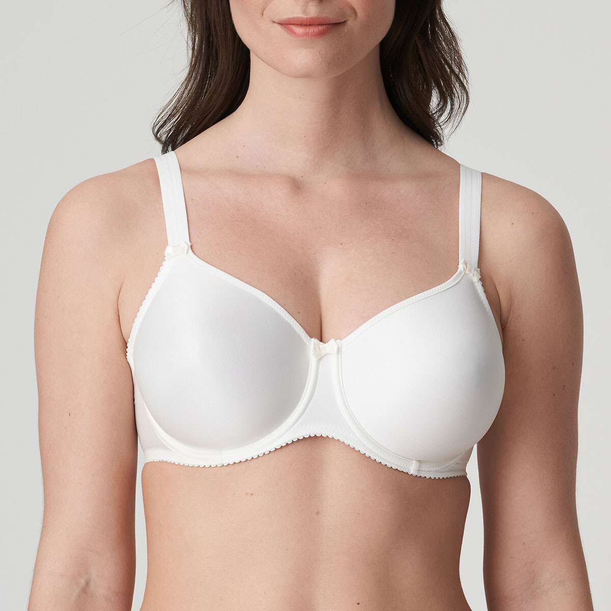 PrimaDonna Satin BH Mit Bügel, Farbe: Weiß, Größe: 100D, Damen von Prima donna