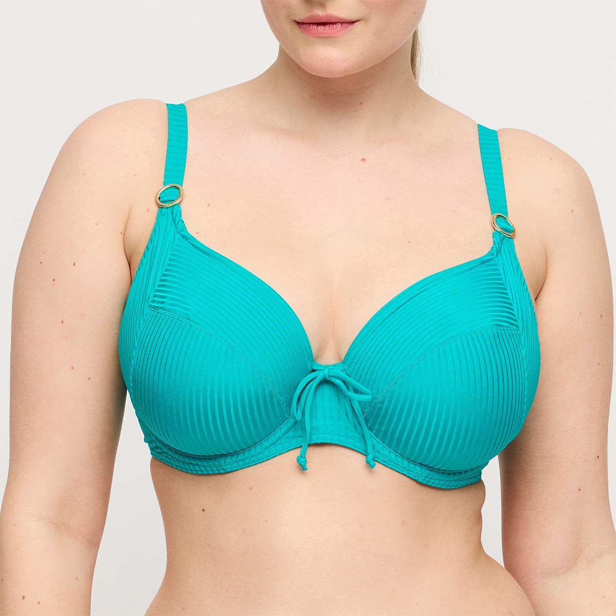 PrimaDonna Delray Bikinioberteil mit Bügel, Grün, Größe: 70E, Damen von PrimaDonna