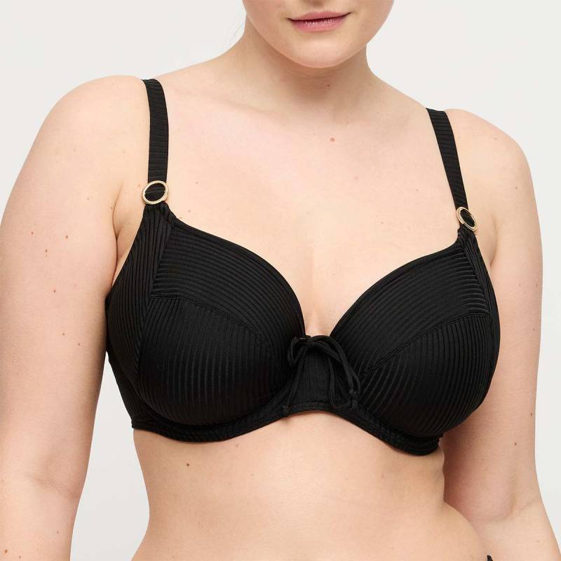 PrimaDonna Delray Bikinioberteil mit Bügel, Schwarz, Größe: 75G, Damen von PrimaDonna