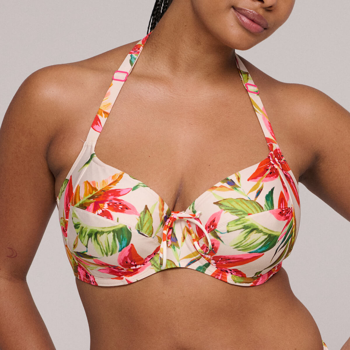 PrimaDonna Tanzania Bikinioberteil mit Bügel, Multi, Größe: 85C, Damen von PrimaDonna