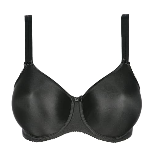 Prima Donna nahtloser Satin-BH, nicht gepolstert Gr. 75C , schwarz von Primadonna