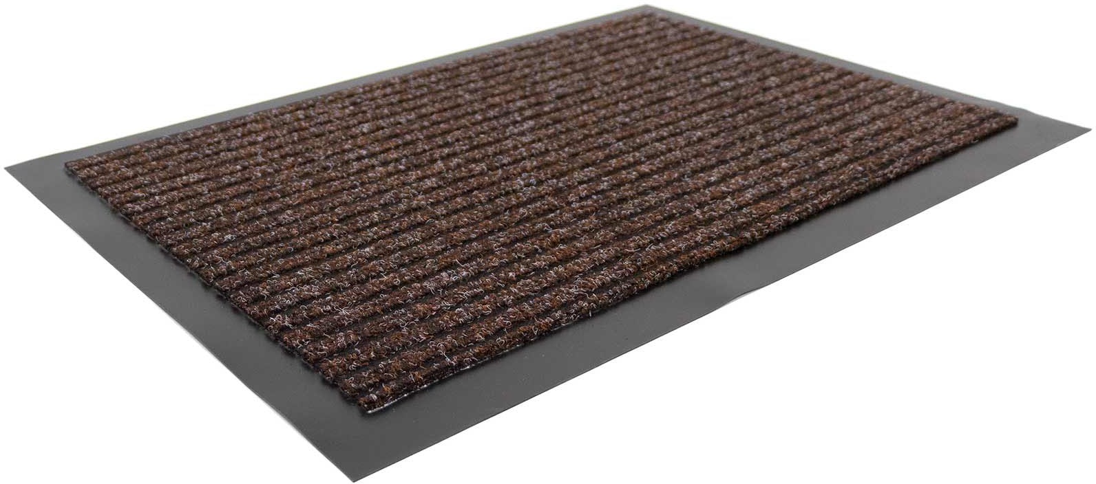 Primaflor-Ideen in Textil Fußmatte "OSLO", rechteckig, 8 mm Höhe, Schmutzfangmatte, gestreift, meliert, rutschhemmend, waschbar von Primaflor-Ideen In Textil