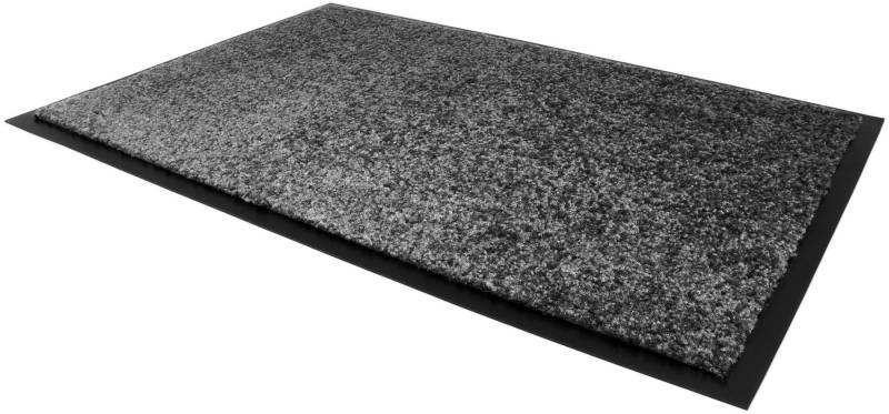 Primaflor-Ideen in Textil Fußmatte "Schmutzfangmatte CLEAN PRO, Made in Belgium" rechteckig 8 mm Höhe Uni-Farben, UV-beständig, strapazierfähig, waschbar von Primaflor-Ideen In Textil
