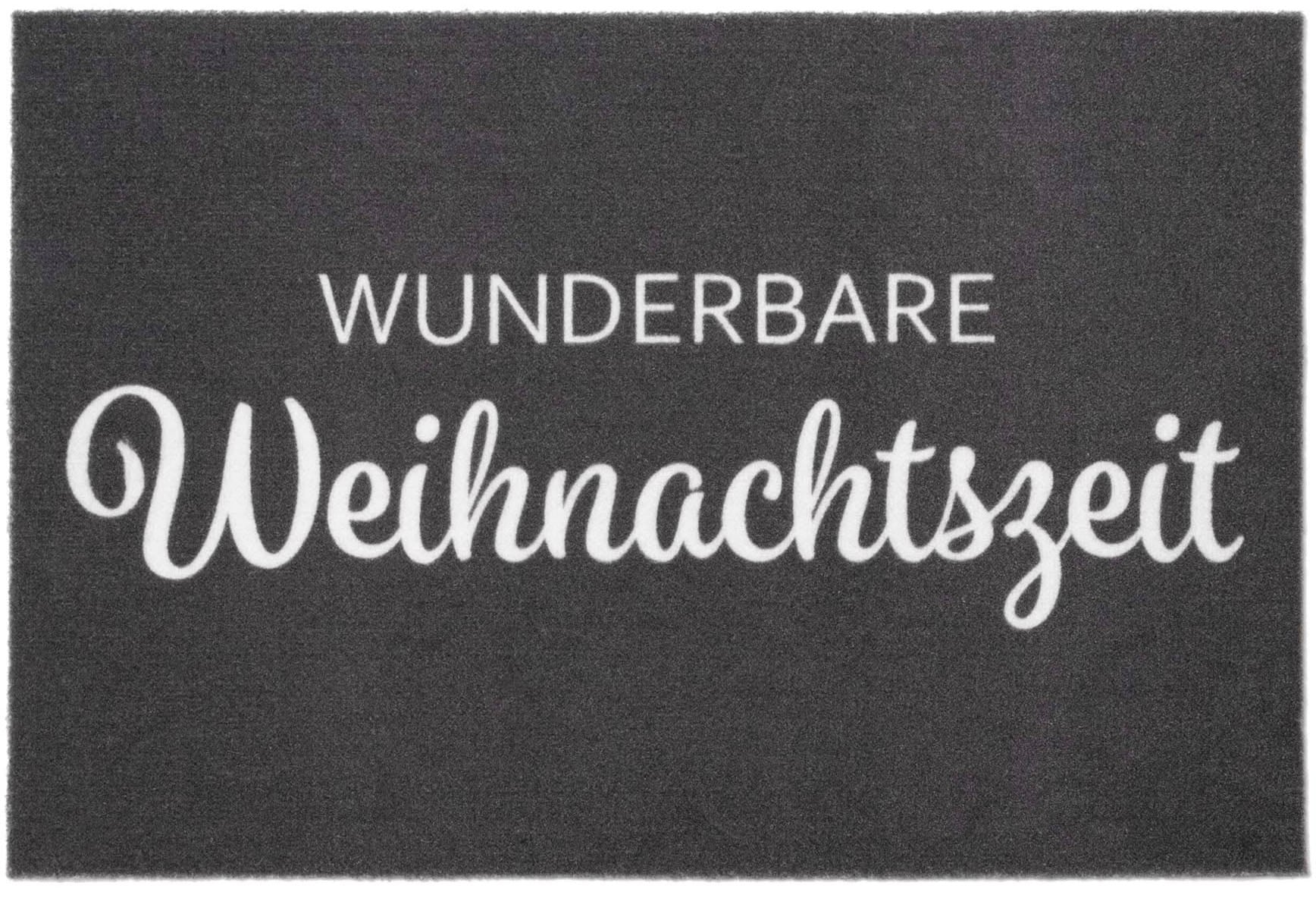 Primaflor-Ideen in Textil Fußmatte "VELVET - WEIHNACHTSZEIT, Made in Belgium", rechteckig, 5 mm Höhe, Schmutzfangmatte, Weihnachten, mit Spruch, waschbar, rutschhemmend Primaflor-Ideen in Textil Fußmatte "VELVET - WEIHNACHTSZEIT, Made in Belgium", rechteckig, 5 mm Höhe, Schmutzfangmatte, Weihnachten, mit Spruch, waschbar, rutschhemmend von Primaflor-Ideen In Textil