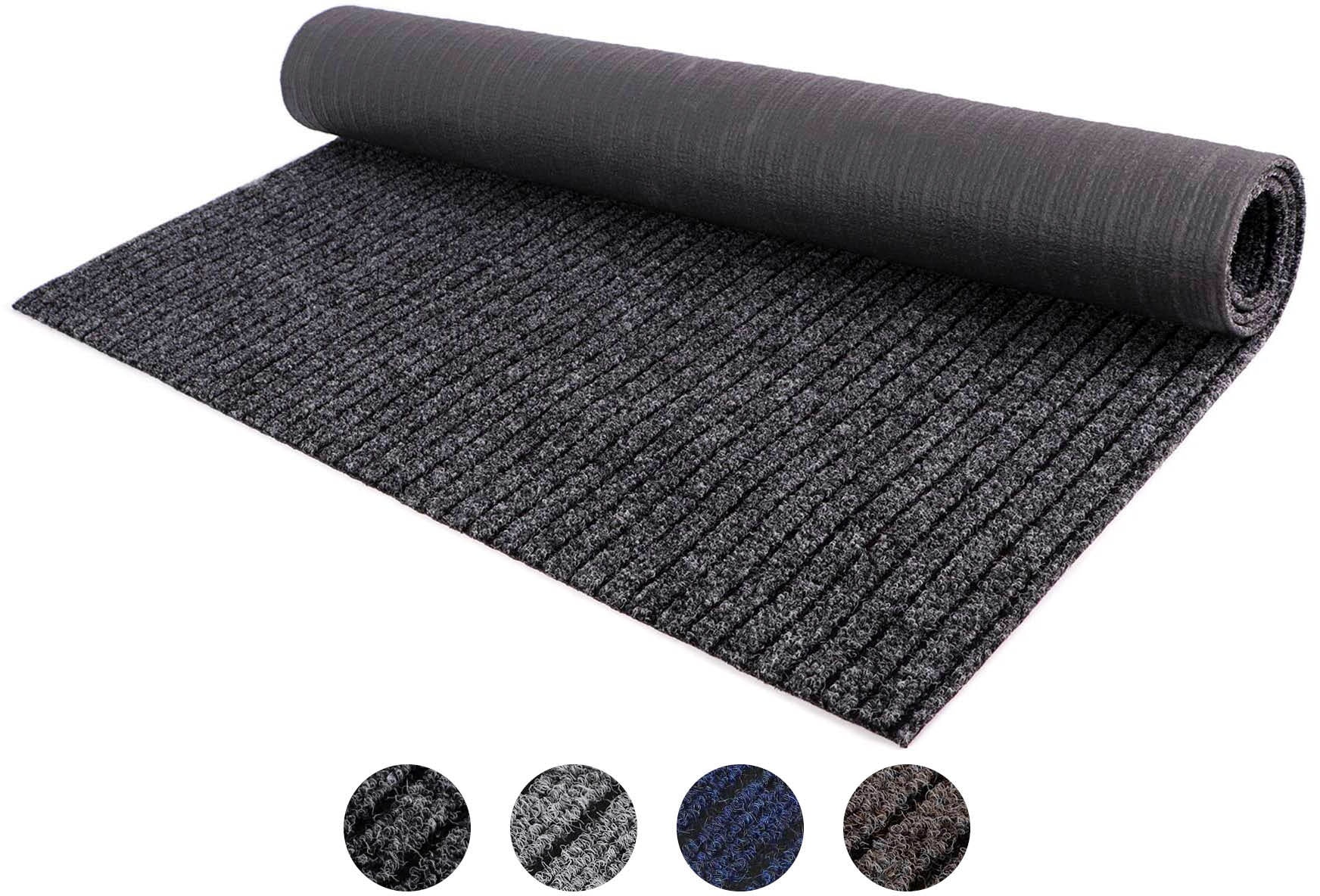 Primaflor-Ideen in Textil Läufer "Schmutzfangläufer ATLAS, Made in Belgium" rechteckig 7 mm Höhe Schmutzfangmatte, meliert gesteift, strapazierfähig, rutschhemmend von Primaflor-Ideen In Textil