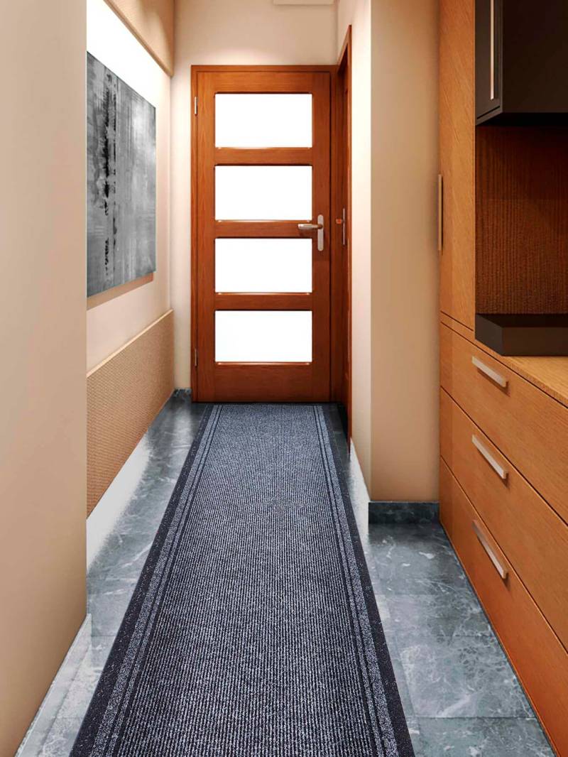 Primaflor-Ideen in Textil Läufer "Schmutzfangläufer MALAGA, Made in Belgium" rechteckig 6 mm Höhe Schmutzfangmatte, meliert, gesteift, strapazierfähig, rutschhemmend von Primaflor-Ideen In Textil