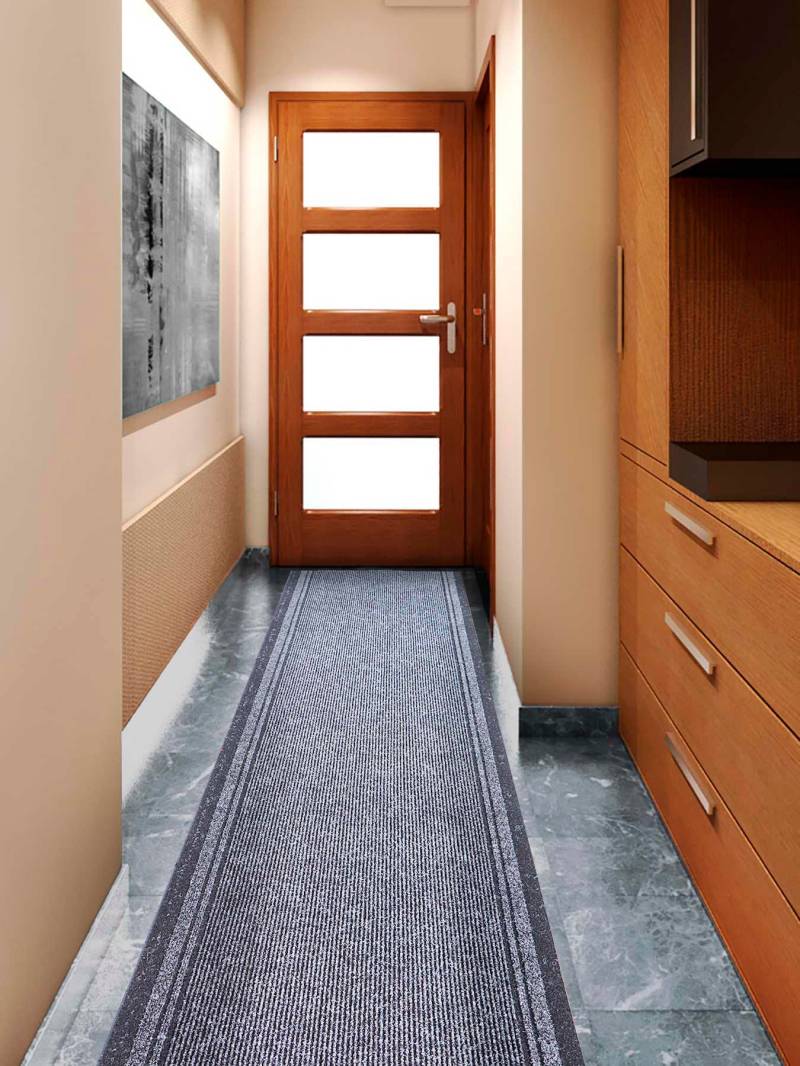 Primaflor-Ideen in Textil Läufer "Schmutzfangläufer MALAGA, Made in Belgium" rechteckig 6 mm Höhe Schmutzfangmatte, meliert, gesteift, strapazierfähig, rutschhemmend von Primaflor-Ideen In Textil