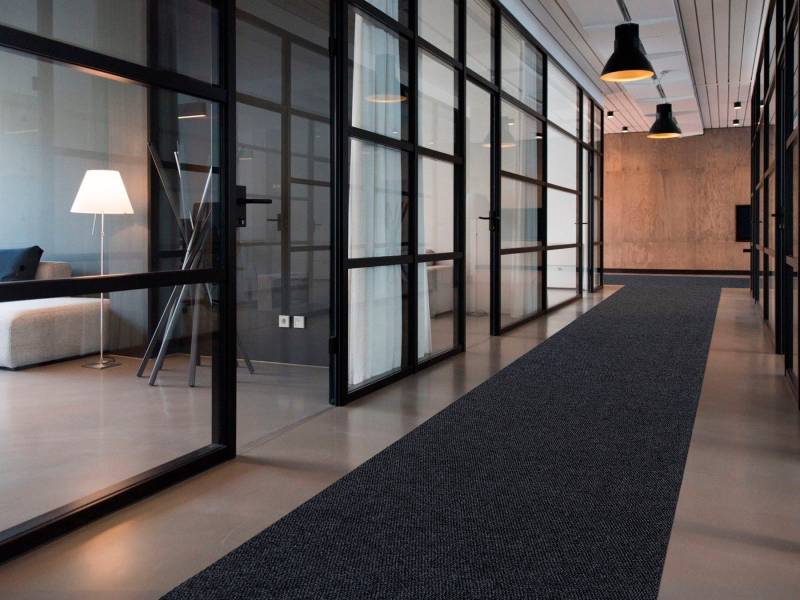 Primaflor-Ideen in Textil Läufer "Schmutzfangläufer PICOLLO, Made in Belgium" rechteckig 8 mm Höhe Schmutzfangmatte, meliert, strapazierfähig, rutschhemmend von Primaflor-Ideen In Textil