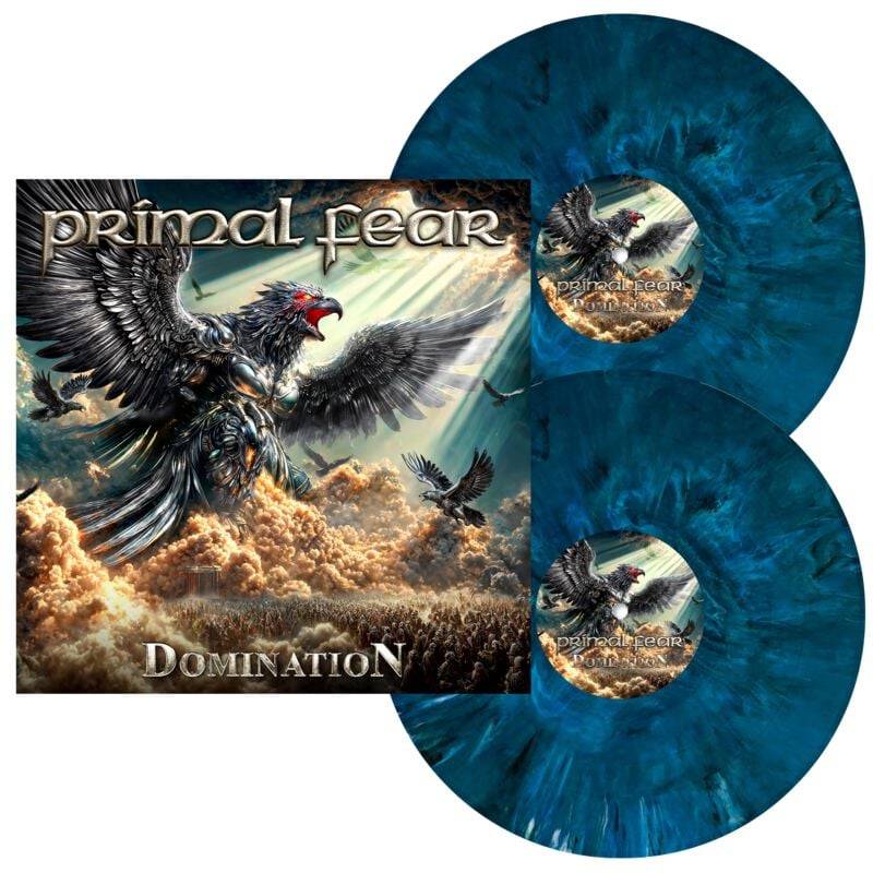 Domination von Primal Fear - 2-LP (Coloured, Gatefold, Limited Edition) von Primal Fear