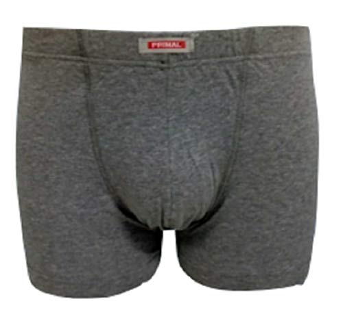Primal Herren-Boxershorts Art. 3201 aus bielastischer Baumwolle (6, Grau), grau, 6 von Primal