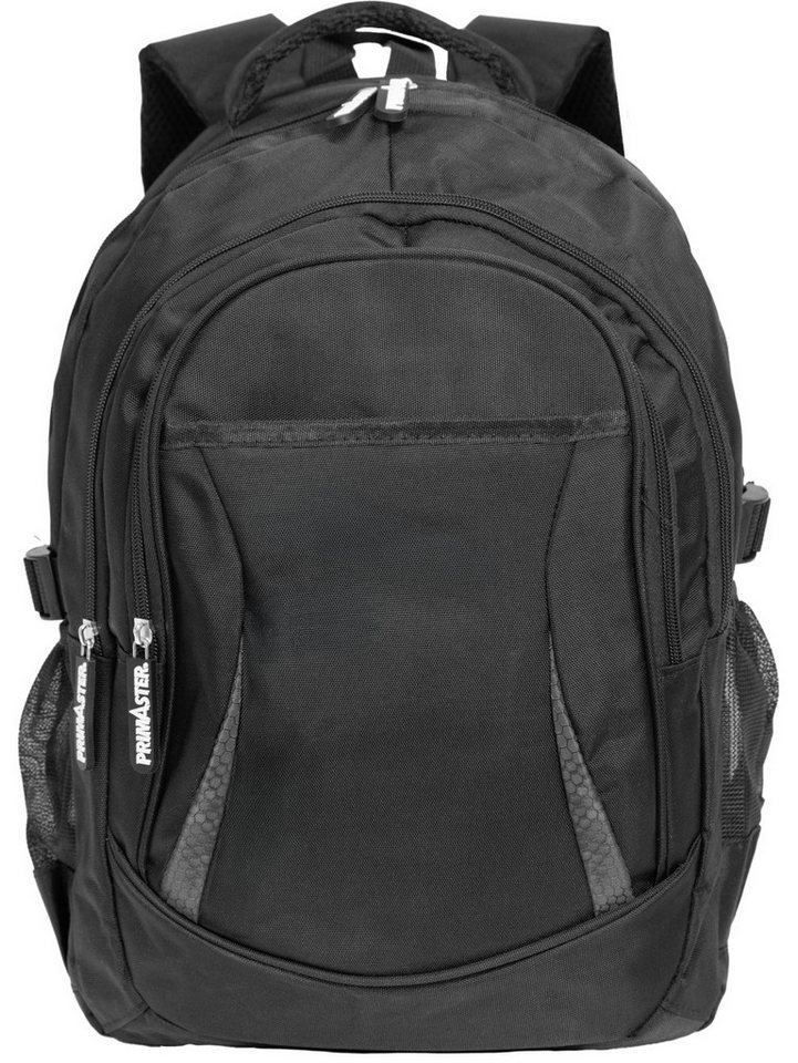 Primaster Freizeitrucksack Primaster Rucksack schwarz-grau, 32 x 46 x 18 cm Primaster Freizeitrucksack Primaster Rucksack schwarz-grau, 32 x 46 x 18 cm von Primaster