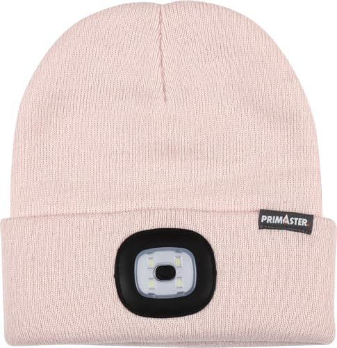 Primaster Mütze Beanie mit LED-Licht Laden per USB Mütze von Primaster