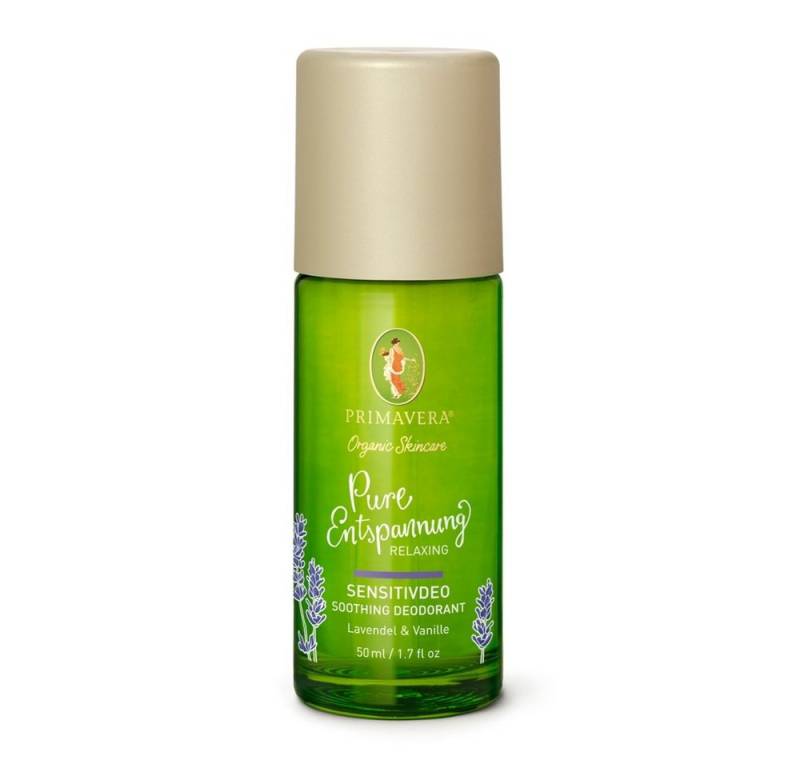 Primavera Life GmbH Deo-Roller Pure Entspannung - Sensitivdeo 50ml von Primavera Life GmbH