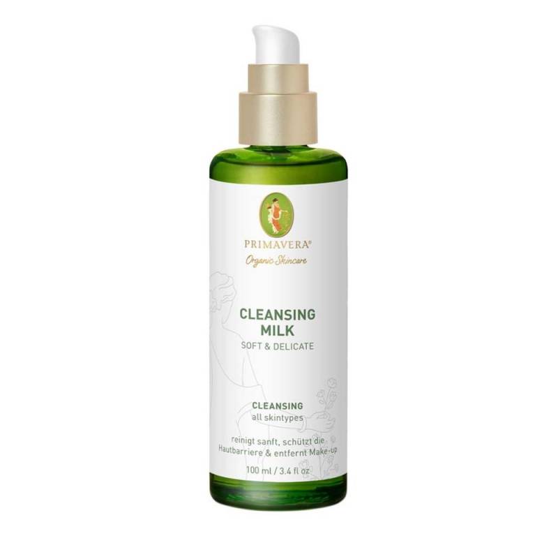 Primavera Life GmbH Gesichts-Reinigungsmilch Cleansing Milk - Soft & Delicate 100ml von Primavera Life GmbH