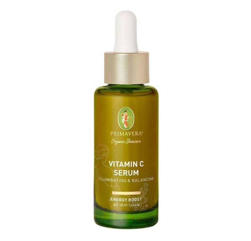 Primavera Life GmbH Gesichtsserum Energy Boost - Vitamin C Serum Illuminating & Balancing 30ml von Primavera Life GmbH