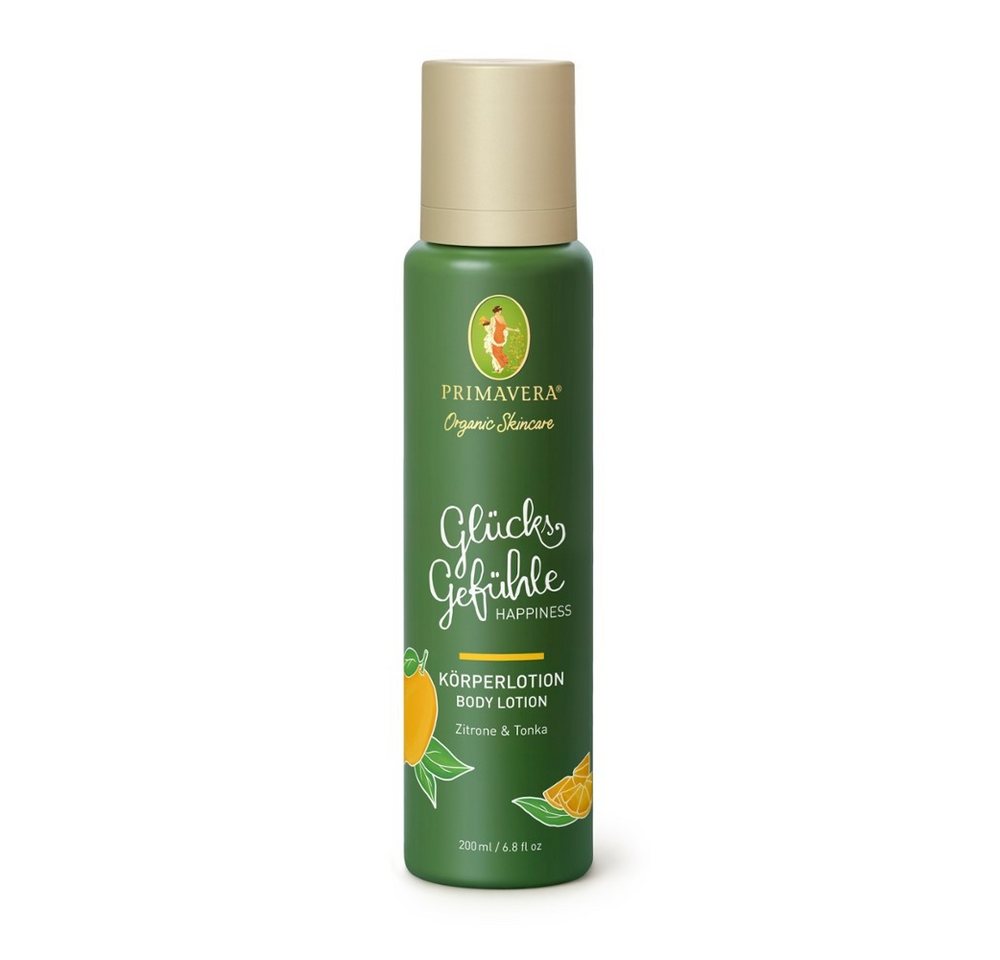 Primavera Life GmbH Körperlotion Glücksgefühle - Körperlotion 200ml Primavera Life GmbH Körperlotion Glücksgefühle - Körperlotion 200ml von Primavera Life GmbH