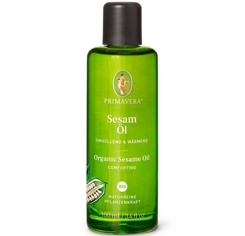 Primavera Life GmbH Massageöl Sesam Öl bio, 100 ml von Primavera Life GmbH