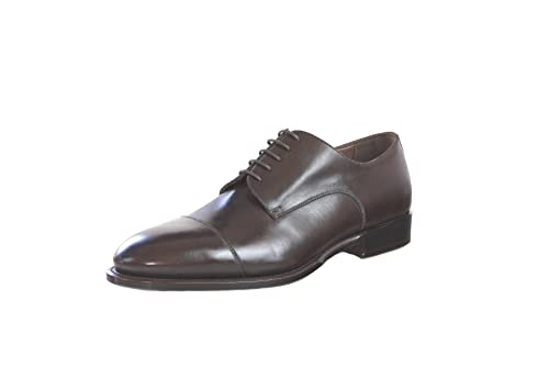 PRIME SHOES Bergamo 3 Herren Business-Schnürschuh Rahmengenäht Ledersohle Kalbsleder Dunkelbraun Box Calf Espresso 11 von Prime Shoes