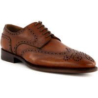 Prime Shoes Herren Budapester braun Glattleder von Prime Shoes