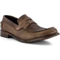 Prime Shoes Herren Penny-Loafer braun Leder von Prime Shoes