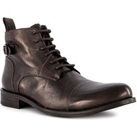 Prime Shoes Herren Schnürboots braun Glattleder von Prime Shoes