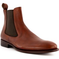 Prime Shoes Herren Chelsea Boots braun/cognac Glattleder Prime Shoes Herren Chelsea Boots braun/cognac Glattleder von Prime Shoes