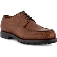 Prime Shoes Herren Norweger braun Leder geprägt Norweger von Prime Shoes