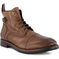 Prime Shoes Herren Stiefeletten braun Glattleder von Prime Shoes