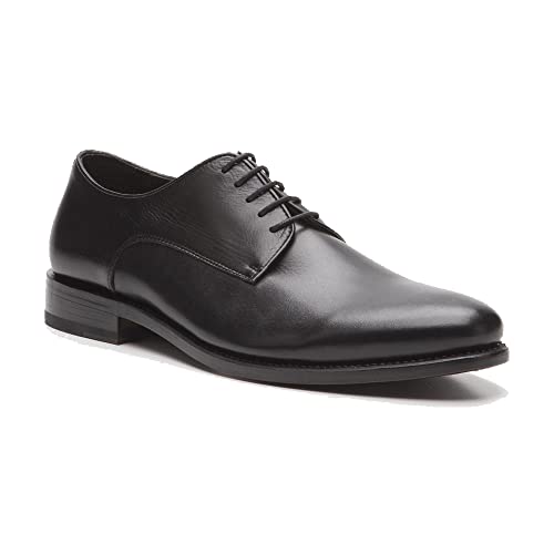 Prime Shoes Roma Rahmengenäht Schwarz Box Calf Black Schnürschuh aus feinstem Kalbsleder D 42 / UK 8 von Prime Shoes