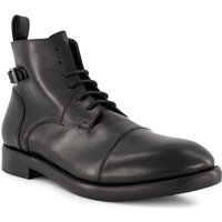 Prime Shoes Herren Stiefeletten schwarz Glattleder von Prime Shoes