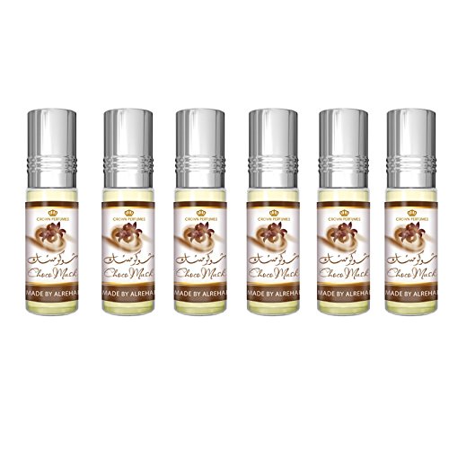 Prime Echt Attar Öl Parfüm Duft Alkoholfrei Halal 6-ml Top Qualität 6 ml x 6 PCS (6er Pack) - CHOCO-MOSCHUS von Prime perfume