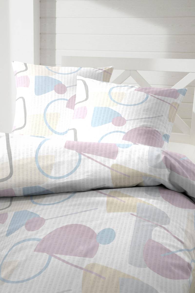 Primera Bettwäsche "Form vollendet" 2 Stk. tlg. im Bauhaus Look von Primera