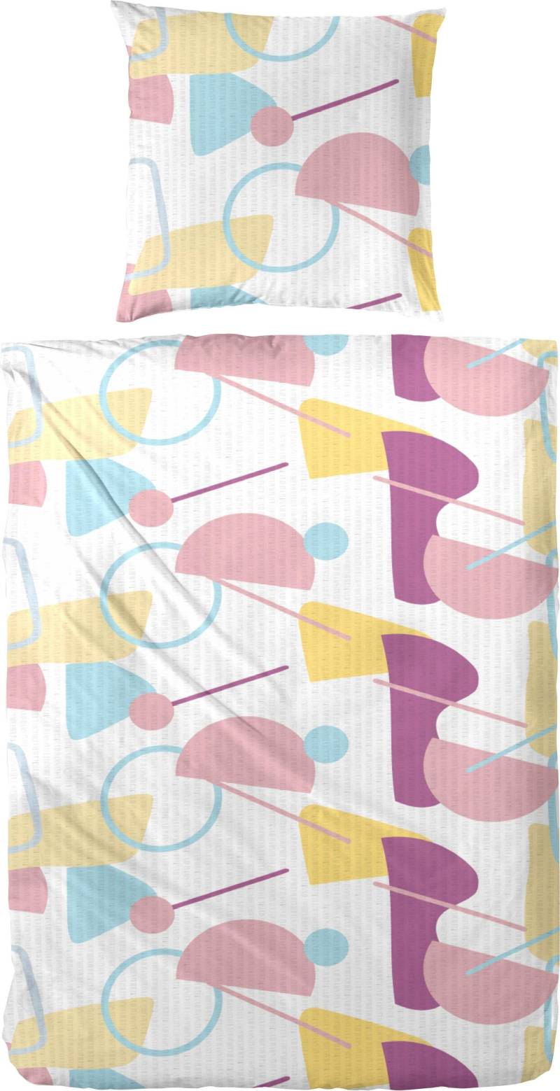 Primera Bettwäsche "Form vollendet" 2 Stk. tlg. im Bauhaus Look von Primera