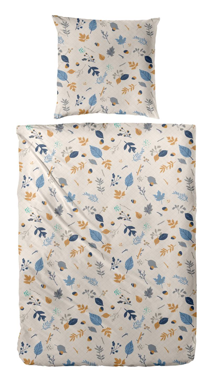 Primera Bettwäsche "Biber-Bettwäsche Branches" 2 Stk. tlg. mit floralen Motiven von Primera