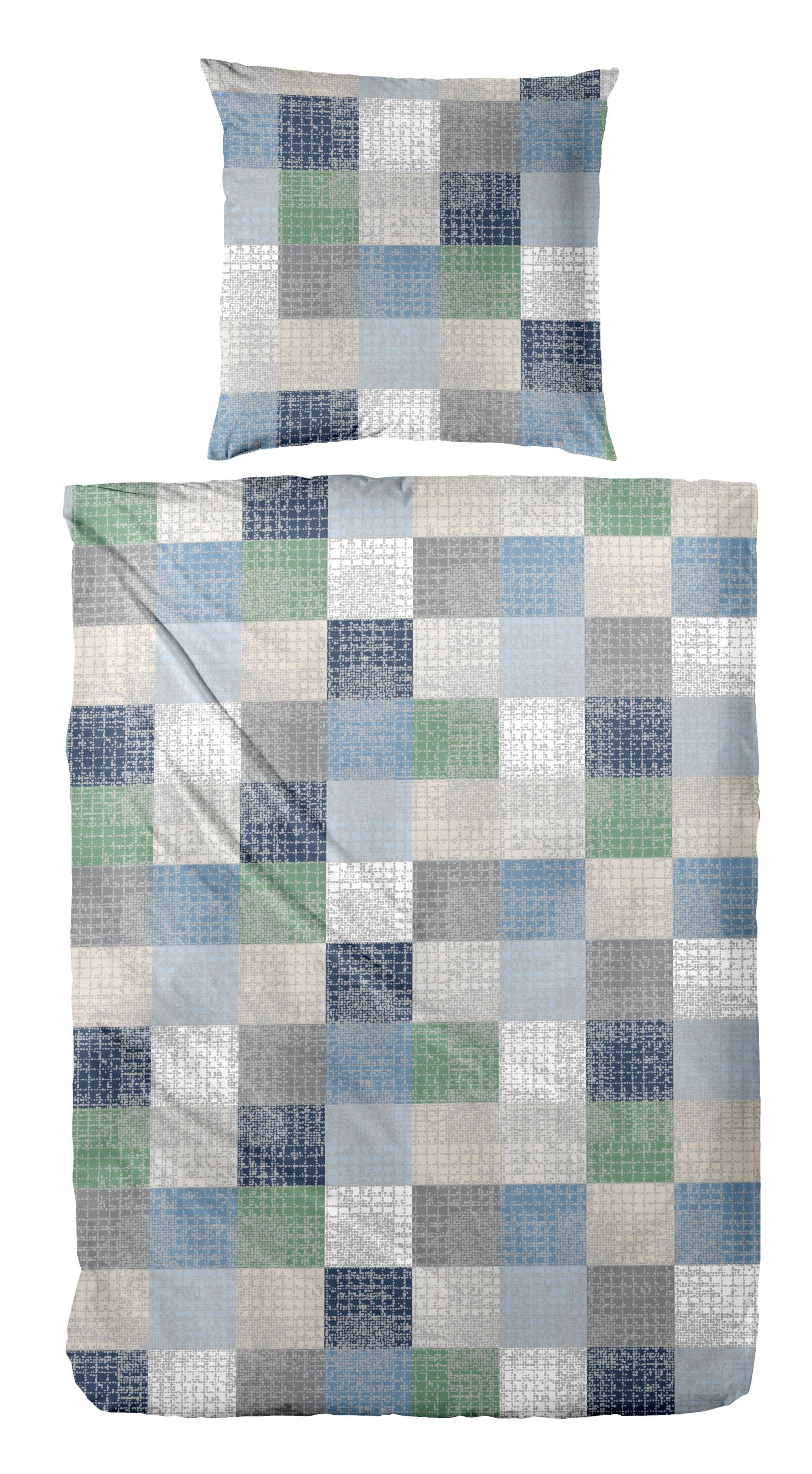 Primera Bettwäsche "Biber-Bettwäsche Pixelgrid" 2 Stk. tlg. mit klassischer Karo-Optik Primera Bettwäsche "Biber-Bettwäsche Pixelgrid" 2 Stk. tlg. mit klassischer Karo-Optik von Primera