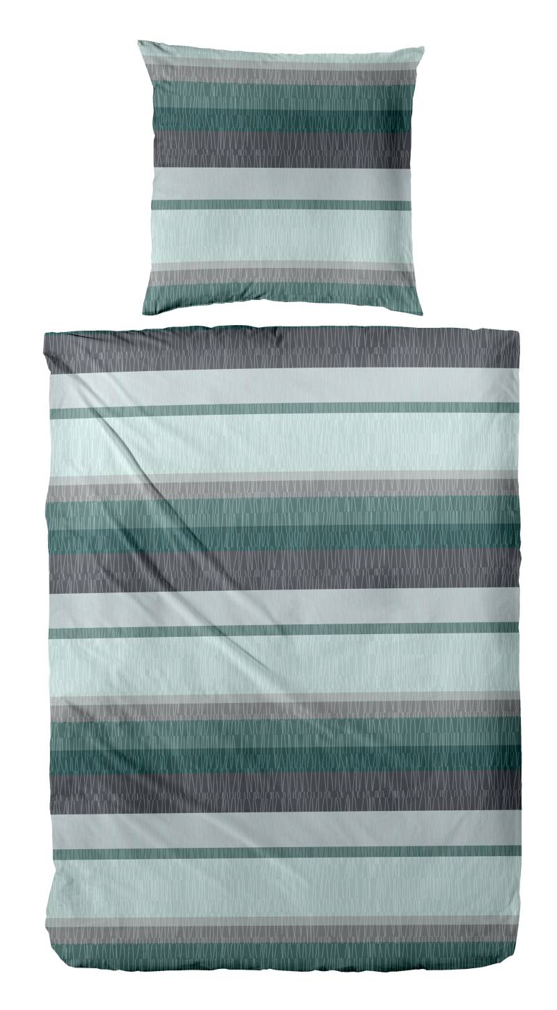 Primera Bettwäsche "Biber-Bettwäsche Roommate" 2 Stk. tlg. mit dezenten Mustertexturen von Primera