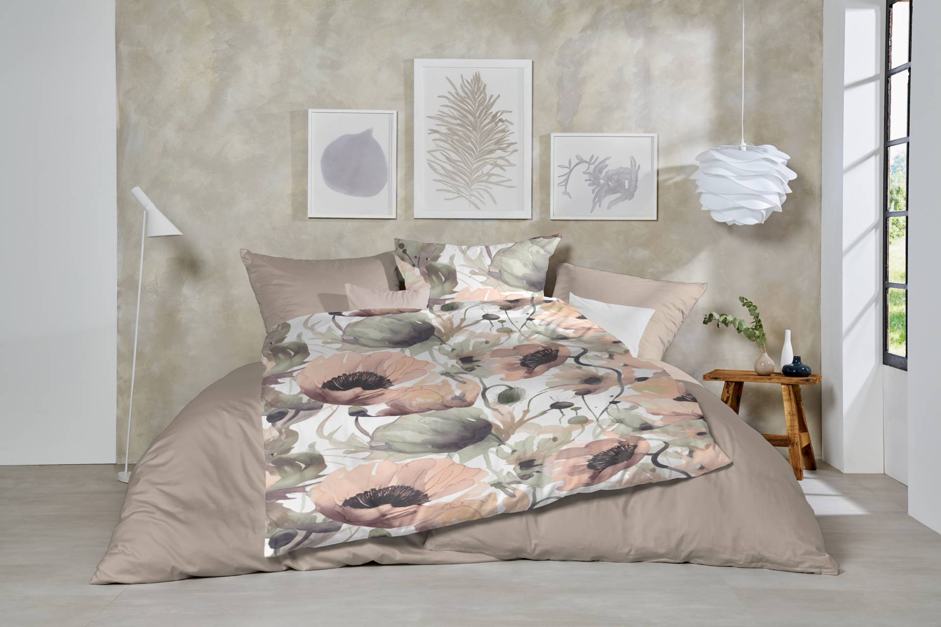 Primera Bettwäsche "Feinbiber-Bettwäsche" 2 Stk. tlg. samtweich und natürlich aus reiner Baumwolle von Primera