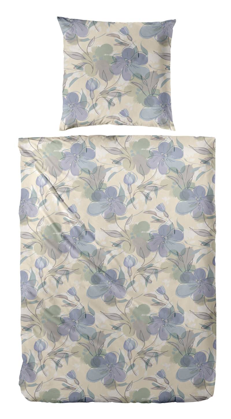 Primera Bettwäsche "Feinbiber-Bettwäsche Floris" 2 Stk. tlg. mit zarten Blüten Primera Bettwäsche "Feinbiber-Bettwäsche Floris" 2 Stk. tlg. mit zarten Blüten von Primera