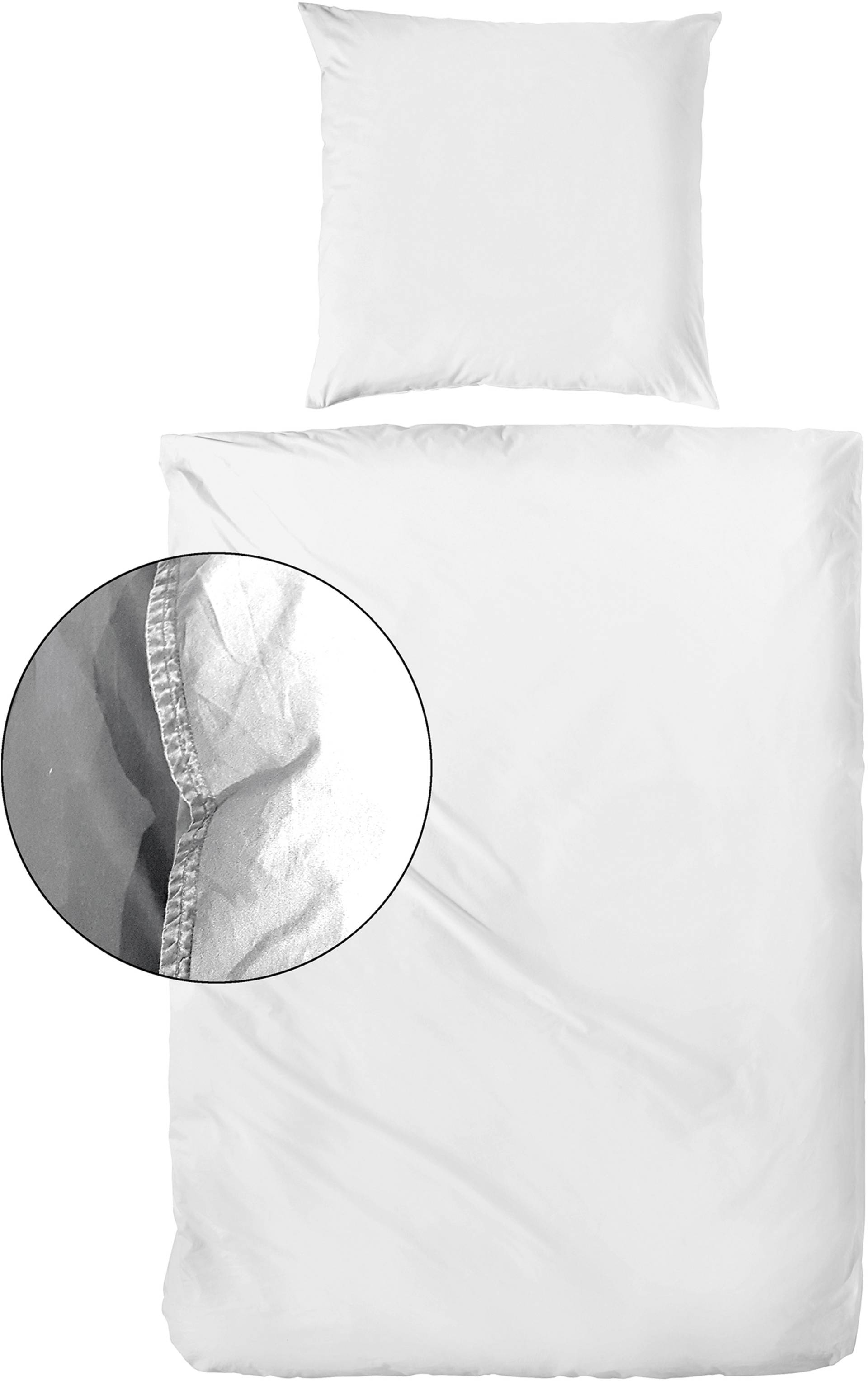 Primera Bettwäsche "Stone-Washed in Gr. 135x200, 155x220 oder 200x200 cm" 2 Stk. tlg. 100% Baumwolle, Bettwäsche in feinem Knitterlook, weicher Griff von Primera