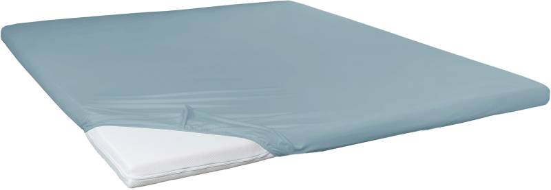 Primera Spannbettlaken "Elasthan-Feinjersey Topper" Aus 95% gekämmter Baumwolle und 5% Elastan von Primera