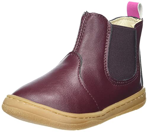 Primigi Baby-Mädchen Footprint Change Chelsea Boot, Cherry, 20 EU von PRIMIGI