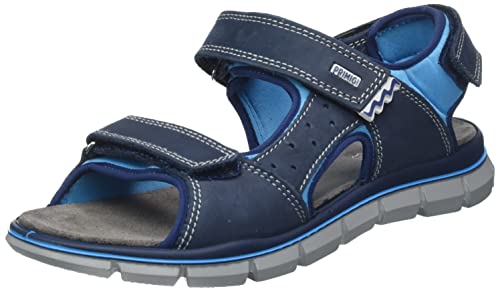 Primigi Herren Tevez Durchgängies Plateau Sandalen, BLU-Celeste, 35 EU von PRIMIGI