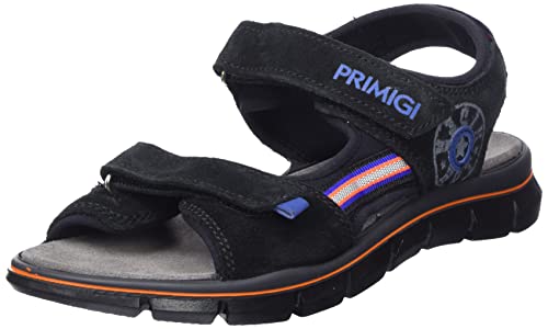 Primigi Herren Tevez Durchgängies Plateau Sandalen, Nero, 37 EU von PRIMIGI