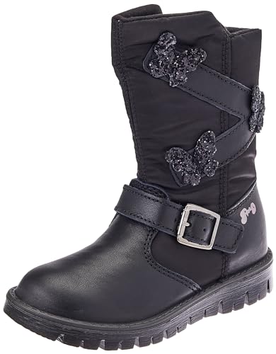 Primigi Jungen Mädchen Roxy Stiefelette, Schwarz, 28 EU von PRIMIGI