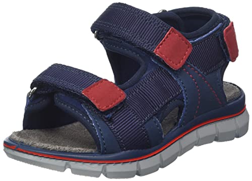 Primigi Tevez Durchgängies Plateau Sandalen, BLU-BLU Scuro, 31 EU von PRIMIGI