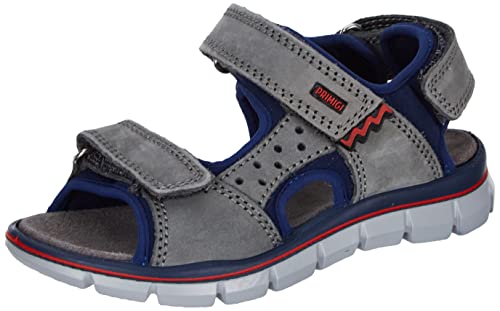 PRIMIGI Jungen Tevez Durchgängies Plateau Sandalen, Dunkel Grau Blau, 28 EU von PRIMIGI