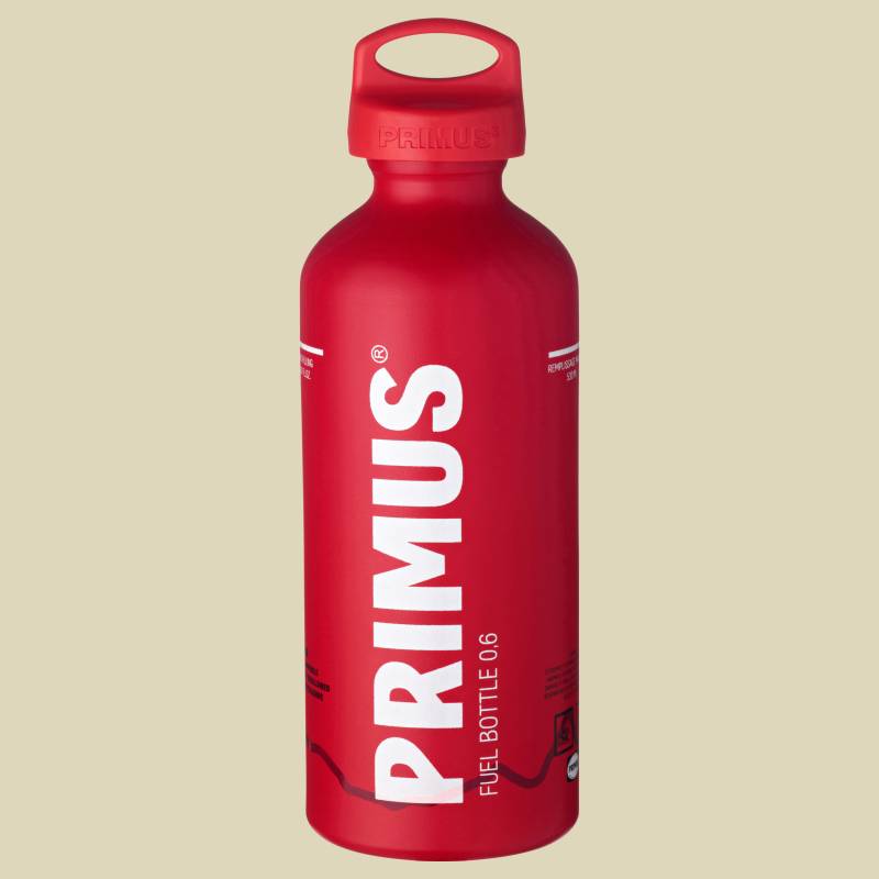 Fuel Bottle 0,6L Volumen: 0,6 L Farbe: rot von Primus