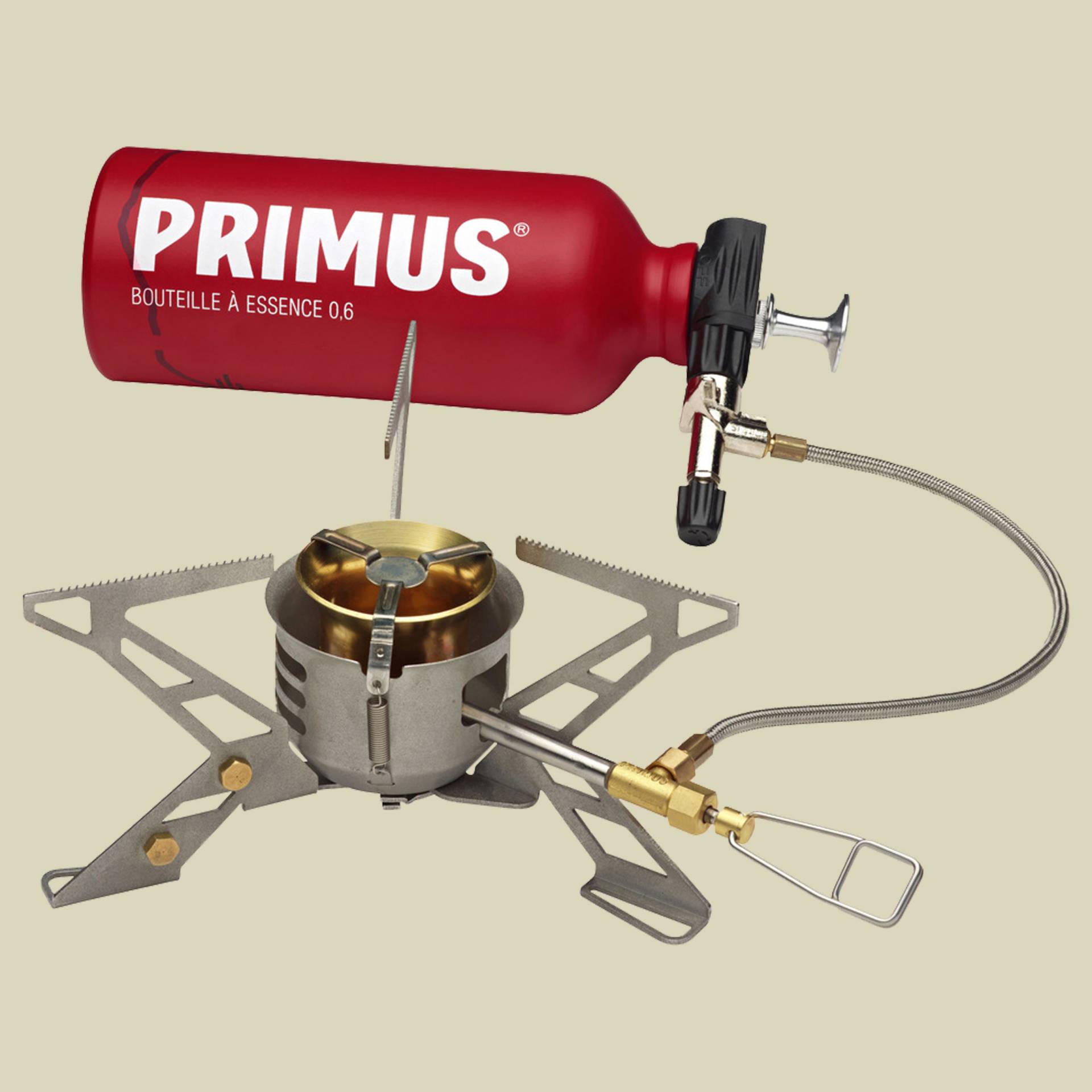 OmniFuel II mit Brennstoffflasche von Primus